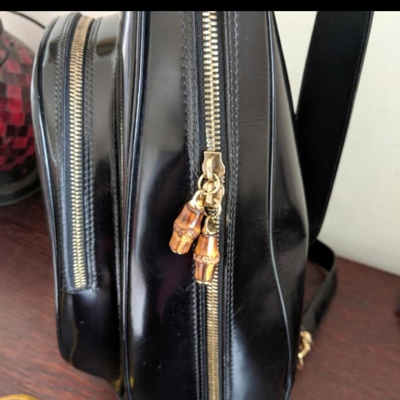 *SOLD*Gucci Backpack Bookbag Purse - Picture 4 of 8